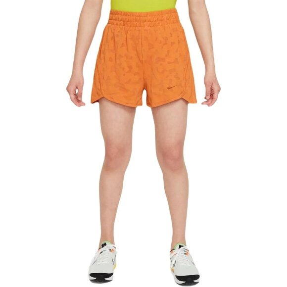 Nike Girl's DriFit Knit High-Rise Shorts (Little Kids/Big Kids) Size Medium NWT - Picture 1 of 3